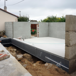 Agrandissement terrasse pour jardin suspendu Annecy-le-Vieux